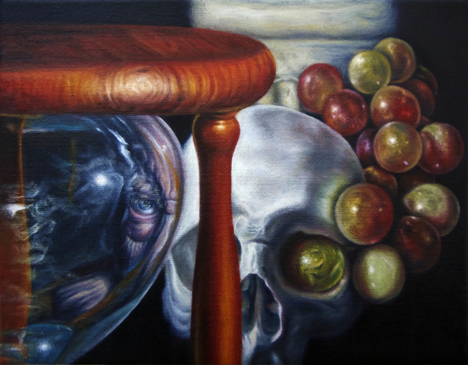 Oil on canvas, 20x25cm, 2021.